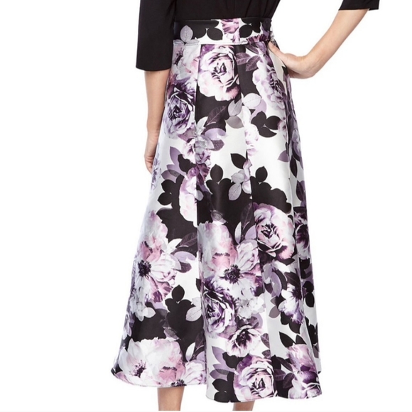 NWT floral hi-low 3/4 sleeve dress - Picture 2 of 7